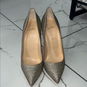 Christian Louboutin Glitter Pumps